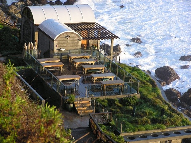 Vue Centre Esalen Californie