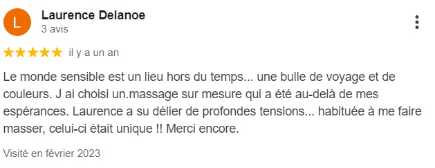 avis google massage sur mesure 20231